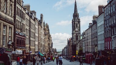 The Royal Mile Edinburgh