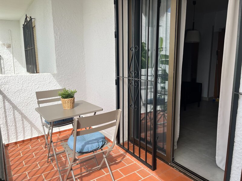 Private Balcony with Seating