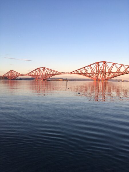 Forth Bridge Near a Holiday Home