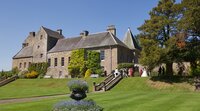 Murthly Castle from the walled garden