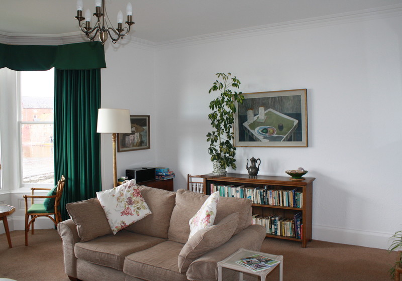 Sitting room with stunning sea views Sitting room with stunning sea views