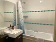Shower over bath