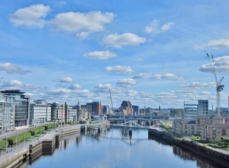 River Clyde, Glasgow (© Adam Marikar on Unsplash) River Clyde, Glasgow (© Adam Marikar on Unsplash)