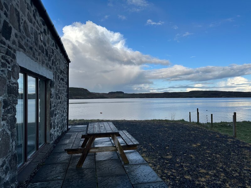 Waterfront Cottage Patio for Adventure Seekers