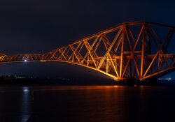 Forth Bridge Near a Holiday Retreat