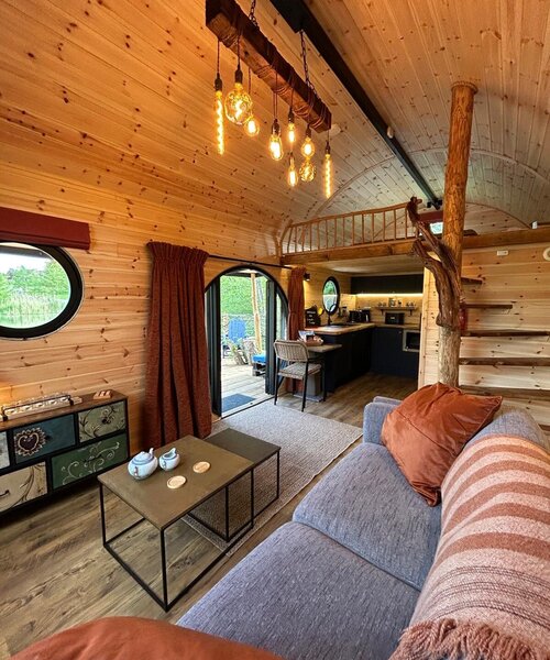 open plan living area