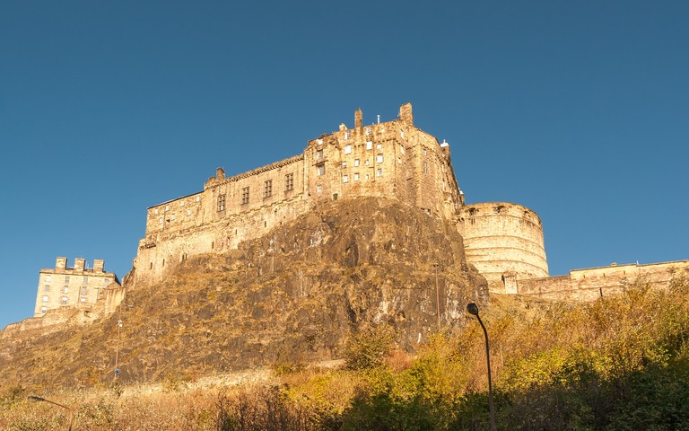 Views of the Edinburgh Castle Views of the Edinburgh Castle