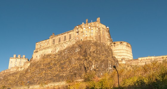 Views of the Edinburgh Castle