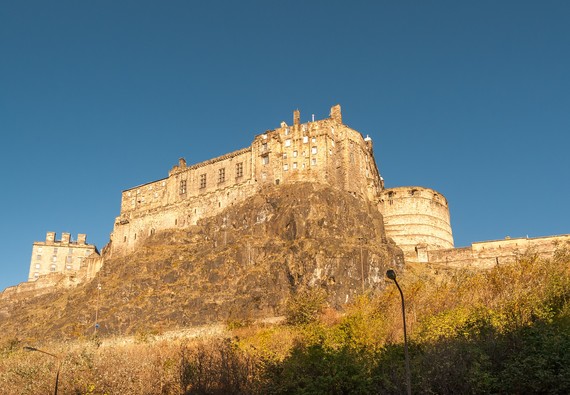 Views of the Edinburgh Castle