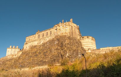 Views of the Edinburgh Castle
