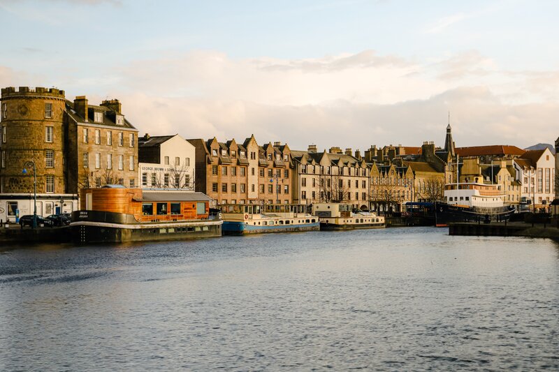 Visit Leith Harbour, Edinburgh - Leith Harbour, Edinburgh (© bayo-adegunloye on Unsplash)