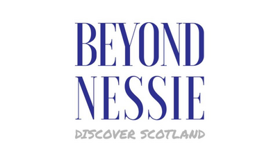 Beyond Nessie and Bookster - Beyond Nessie logo with Discover Scotland.