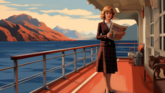 wodieskodie_a_woman_holding_a_newspaper._She_is_standing_on_the_704a5638-8824-47b8-b607-4126589532c3