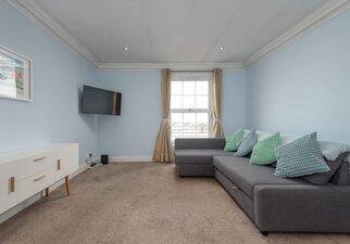 Living Room with Firth of Forth Views