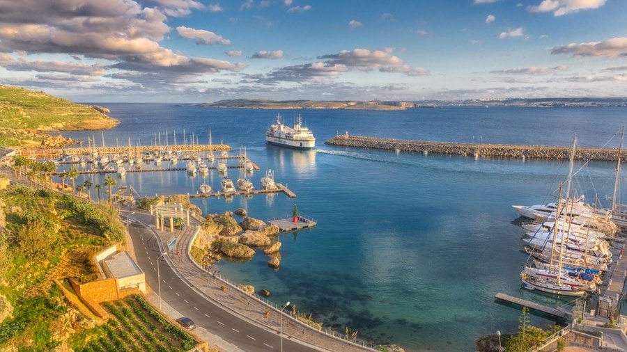 Mgarr Harbour by Joseph Caruana