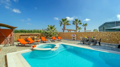 Gozo villa with a private swimming pool