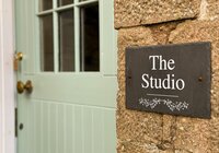 Studio front door