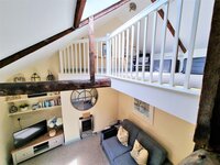 Bessie Ellen's Cottage Living Room & Mezzanine