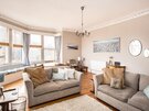Holiday apartment in North Berwick - Sitting room in our pet friendly apartment