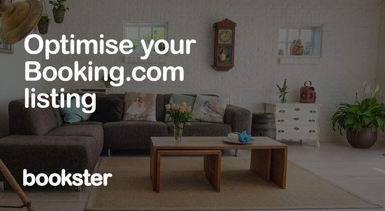Increase bookings with Booking.com - Optimise your property listing in Booking.com to increase bookings and revenue
