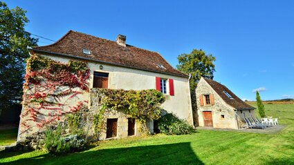 Gîte familial indépendant - Jolie maison en pleine nature avec vue dégagée (© Voila Villas France)