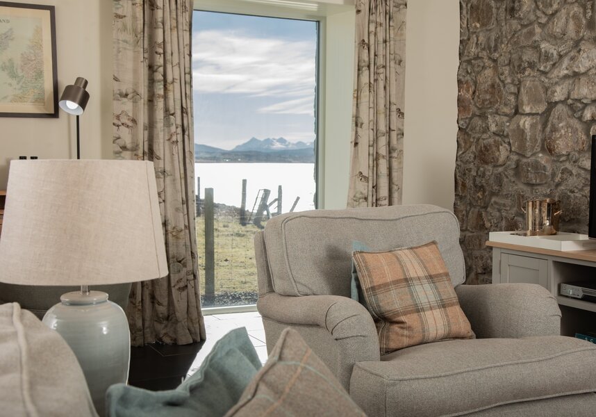 Bright Lounge for a Rural Retreat in Scotland
