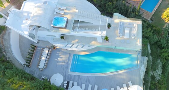 Arial view