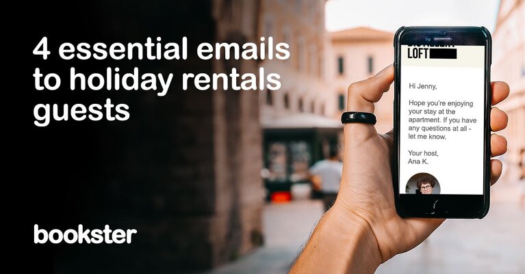 Automated guest emails for holiday rentals - What automated emails should you send to your holiday rental guests?