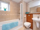 West Tollcross 2 - Large family bathroom with bath and overhead shower