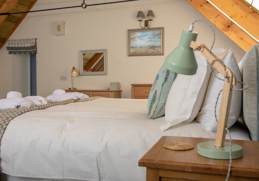 Bedroom for a Business Trip in Scotland