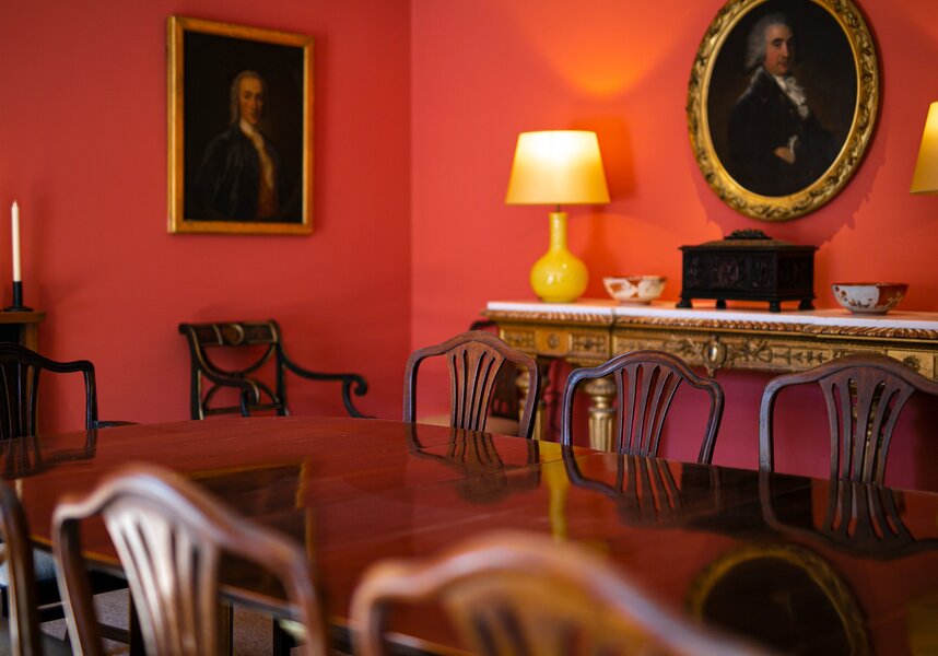 Elegant Dining Room for Celebrations & Strategy