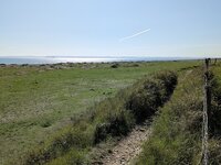 Beach behind V6 west