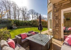 Inviting Patio in a Corporate Housing