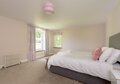 Double bedroom at SeaPink Cottage