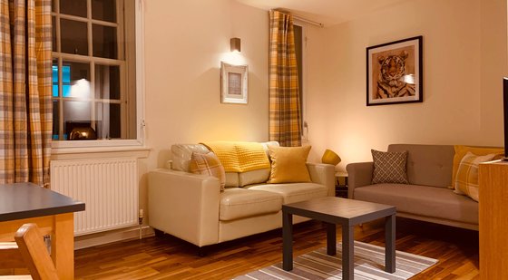 Cowgatehead 1 - Beautiful holiday apartment in the historic centre of Edinburgh featuring stylish accessories.