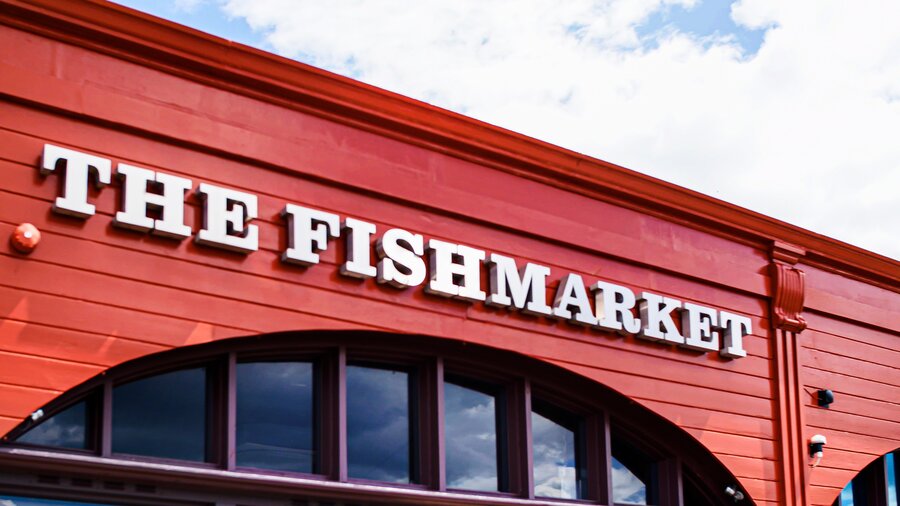 The Fishmarket - The Fishmarket at Newhaven, a historic building painted red (© Visit Scotland) The Fishmarket - The Fishmarket at Newhaven, a historic building painted red (© Visit Scotland)