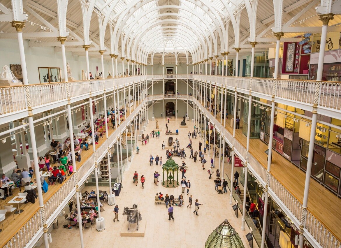 Family day out in Edinburgh