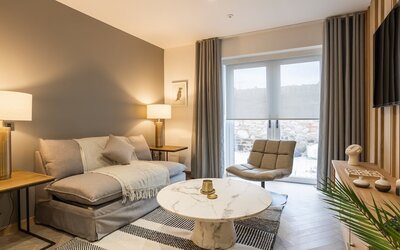 Living Room - Great views and comfortable vibes