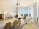 Linda Vista, large holiday home in North Berwick, Sleeps 10 - Open plan sitting room with stunning sea views (© Coast Properties)