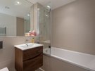 Cruickshank Gardens 4 - Modern family bathroom with heated towel rails and bath and overhead shower