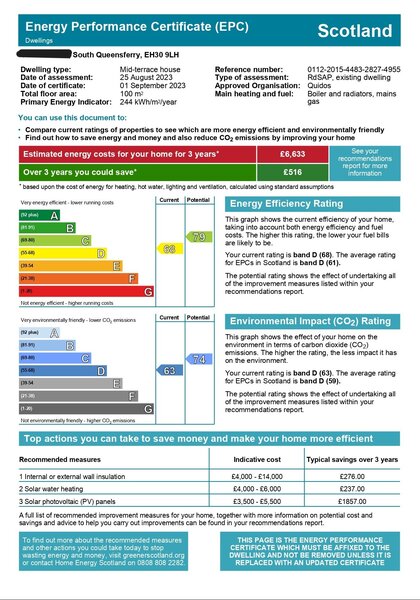 Shipmaster's Townhouse EPC