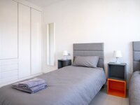 Modern bedroom with serene decor