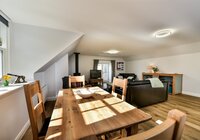 Studio dining:living area