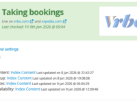 Syncing via Vrbo - Settings for syncing a property to Vrbo and Expedia (© 2026 Bookster)