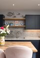 Breakfast Bar with Stylish Seating