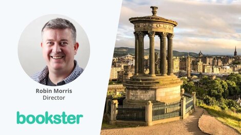 Edinburgh council approve Short-term Let Control area. - Robin Morris, Director with Carlton Hill view of Edinburgh