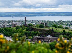 Great city views from Calton Hill