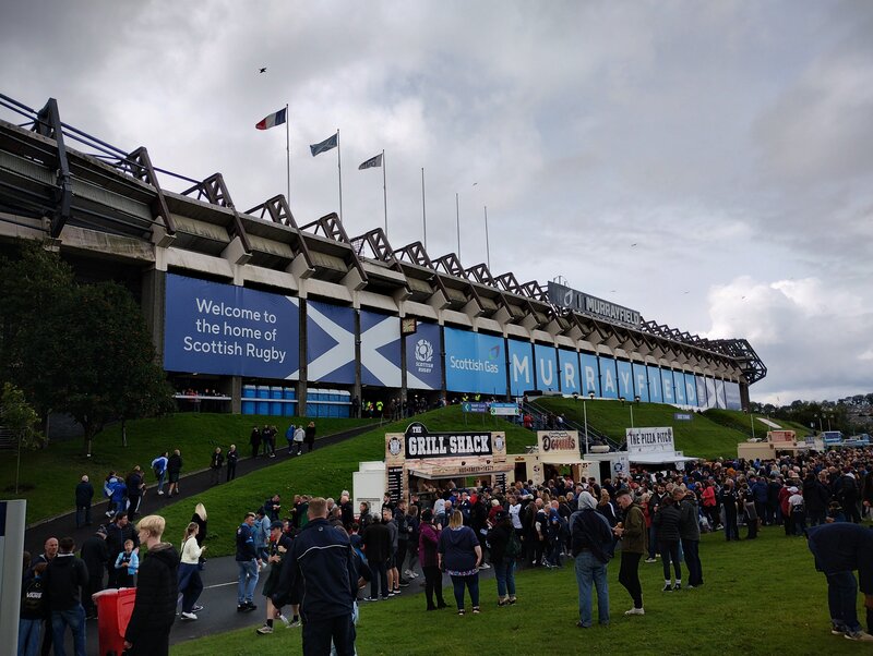 Matchday at Murrayfield Stadium (© D.Langdridge)