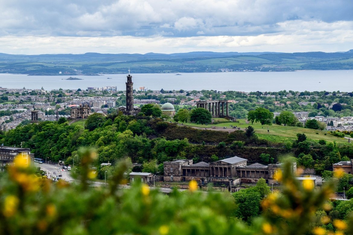 Great city views from Calton Hill | The Edinburgh Address