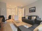 Simpson Loan (New) 4 - Spacious open plan living/dining area in Edinburgh holiday let